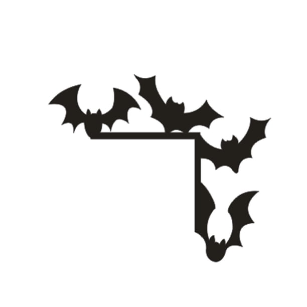 Halloween Door Frame Decoration Wooden Door Corner Sticker Horror Terrible Halloween Scary Party Supplies Home Door Decoration1United Kingdom He Qiyong unisex