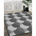 thumbnail image 2 of Ahgly Company Indoor Rectangle Patterned Gray Cloud Gray Area Rugs, 5' x 8', 2 of 6