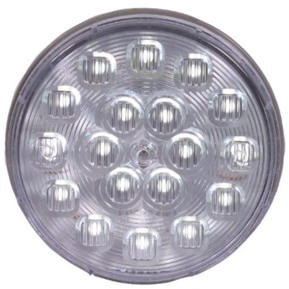 Maxxima M42324 White 4" Round LED Backup Light