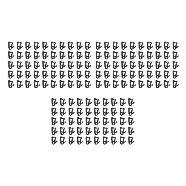 Clips de Lumière de Noël, 150 Pcs Clips de Lumière de Gouttière de Noël Petite Installation Simple Étanche Réutilisable 150 Pcs Plastique pour Halloween