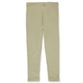 thumbnail image 3 of French Toast Girls' Solid Knit Leggings - khaki, 3t (Toddler), 3 of 5