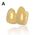 thumbnail image 1 of Single Hip Hop Golden Color Tooth Braces Tooth Tooth Cap Braces Bottom Clips Jewelry Teeth Silver Plated Tooth Braces Street BLD, 1 of 6