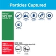 thumbnail image 4 of Filtrete Electrostatic Air Filter 700 MPR 722-4PK-1E, 20 in x 30 in x 1 in, 4 of 7