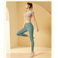 thumbnail image 5 of Butt Lifting Slim Fit Stretchy High Waist Yoga Pants,Tummy Control Fitness Yoga Leggings,Yoga Pant for Woman,XXL, 5 of 6
