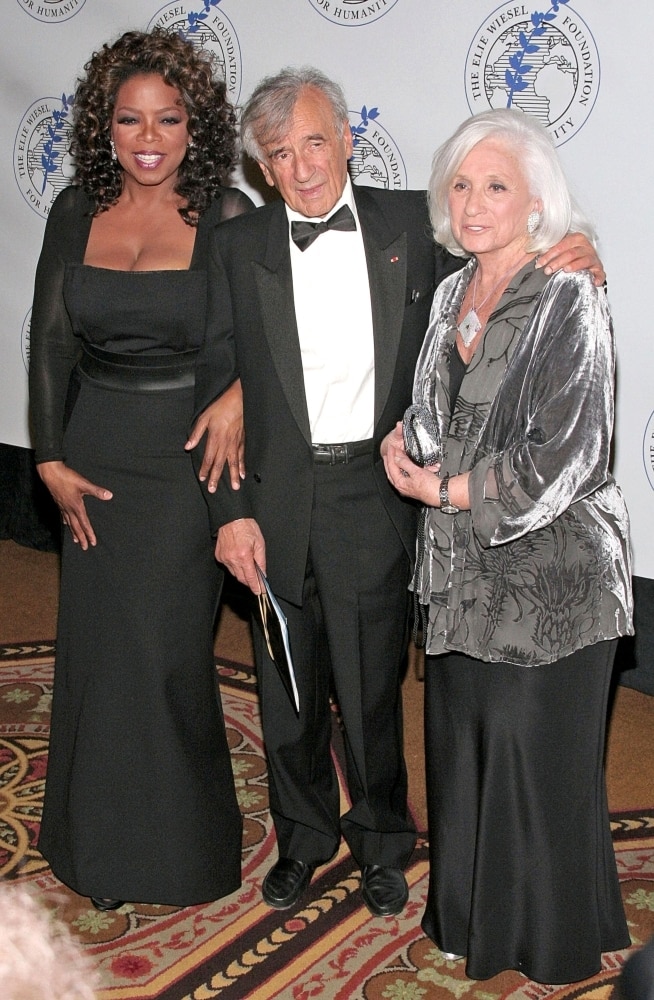 Oprah Winfrey, Elie Wiesel, Marion Wiesel At Arrivals For The Elie