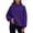 #003-Purple, variant on Uootdi Women Gift Fall Clothes Womens Oversized Turtleneck Long Sleeve Sweatshirts Pullover Hoodies Tops Trendy Queen