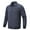 Iron Grey, variant on Tyhengta Men's Lightweight Jackets Casual Windbreaker Zip Up Collared Jacket Golf Windproof Coat Black XL