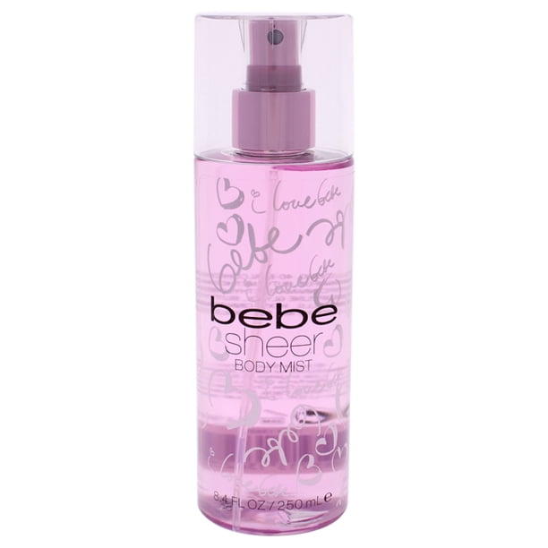 Bebe Sheer By Bebe For Women 8 4 Oz Body Mist Walmart Com Walmart Com