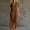 *Brown, variant on ClodeEU Women's V Neck Short Sleeve Button Down Maxi Dress,Casual Loose Dress with Front Slit Blue,Women's Plus L
