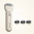 thumbnail image 4 of 1 Set Electric Foot Grinder Effortlessly Remove Calluses Dead Skin Foot Grinder for Beautiful Smooth Feet-Beige, 4 of 13