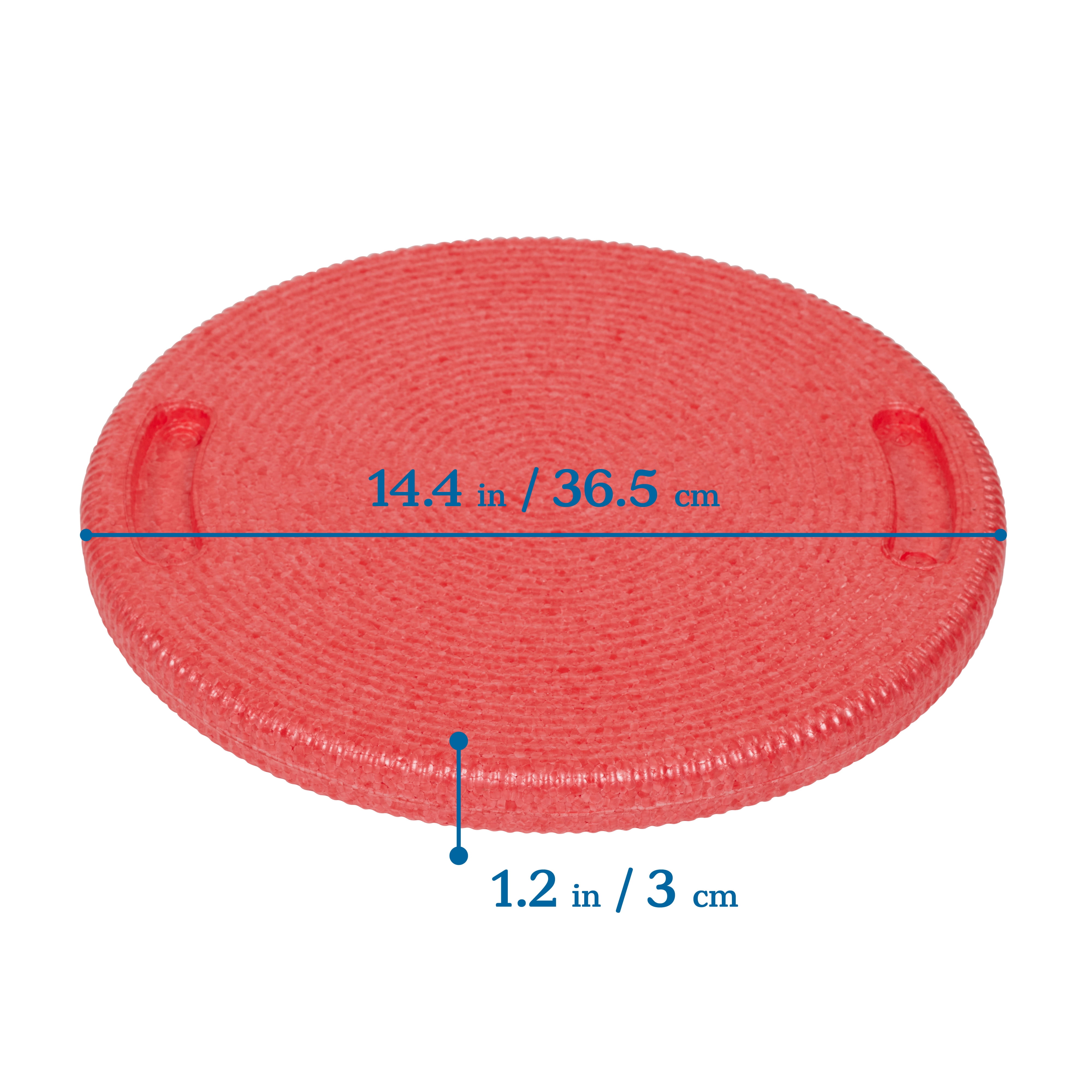 ECR4Kids CircleSpots Flexible Seating Floor Pads, Classroom Essentials, Red, 10-Pack