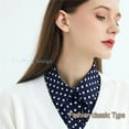 thumbnail image 3 of LoudSung False Collar Detachable Blouse Fake Collar Half Shirts Collar Polka Dots Designed Top Elegant for Women 2PCS, 3 of 9