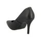 thumbnail image 4 of Zapatillas Mujer Formales Mate Tacones Vizzano Cómodas negro 22, 4 of 5