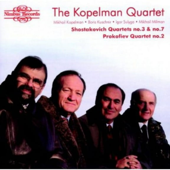 Kopelman Quartet - Quartets of Shostakovich & Prokofiev - Music & Performance - CD