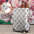 thumbnail image 4 of White Cow Dot Pattern Luggage Cover Fashion Suitcase Cover Baggage Covers Fit 25-28 Inch Luggage (Go Travel), 4 of 5