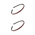 thumbnail image 3 of serony Bandeau pour le Visage Lavage Bandeau Faux Cuir Style Simple Multicolore Fournitures à la Maison Accessoires de Mode Bandeaux pour les Femmes Rouge 2Set, 3 of 6