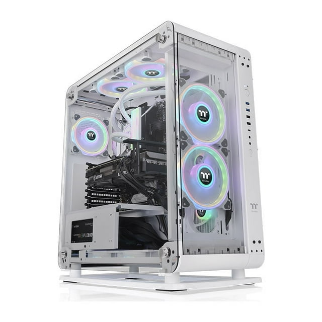 GABINETE THERMALTAKE CORE P6 BLANCO ATX CRISTAL