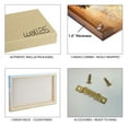 thumbnail image 3 of wall26 - Close Up of Baseball Seams - Canvas Art Wall Art - 16"x24"x3 Panels, 3 of 4