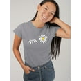 thumbnail image 2 of Daisy Wink T-Shirt Women -Image by Shutterstock, Female 5X-Large, 2 of 4