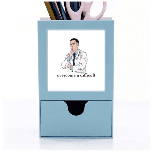 Resistance Disease Anti Epidec Doctor Desk Supplies Organizer Pen Holder Card