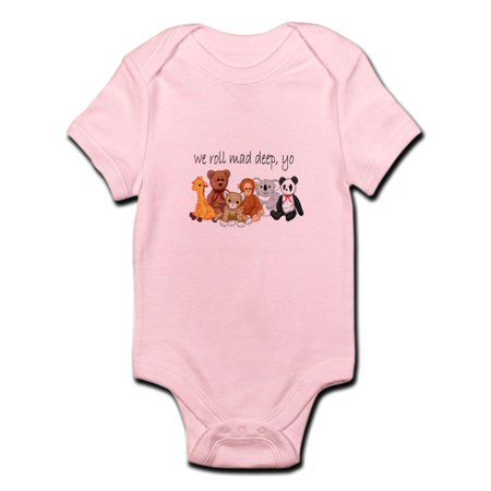 

CafePress - We Roll Mad Deep Yo Infant Bodysuit - Baby Light Bodysuit
