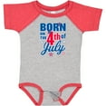 thumbnail image 3 of Inktastic Born on the 4th of July Boys or Girls Baby Bodysuit, 3 of 5