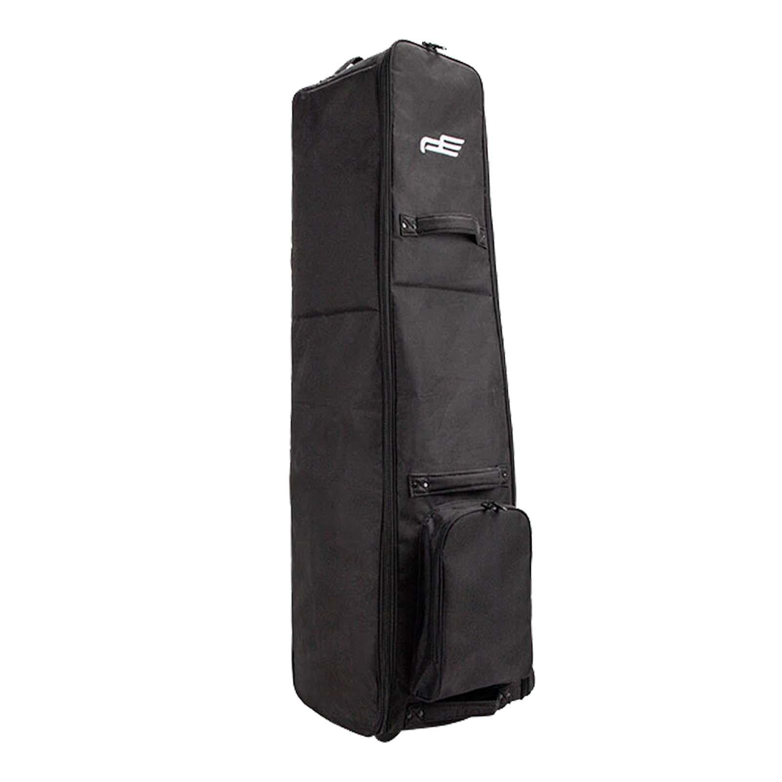 Axioma Durable golf Bag with Wheels Waterproof Folding Heavy Duty Oxford Wear Resistant Black