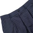 thumbnail image 3 of LEKWK Suits for Men Pinstripe 2 Piece Suit Double Breasted Blazer with Classic Dress Pants Slim Fit Formal Tuxedo Jackets for Wedding Business Party Prom Outfits, 3 of 5