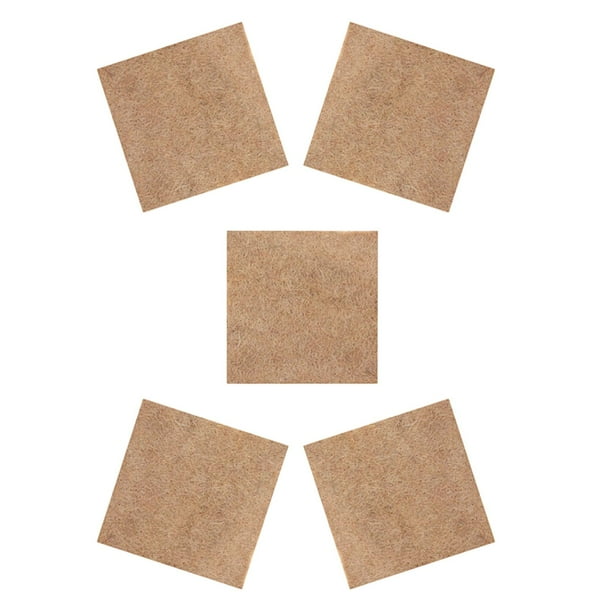5 almohadillas de cultivo hidropónico de yute para germinación hidropónica, de fibra de yute para germinación de pasto de . 20x20cm