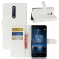 thumbnail image 1 of Litchi Skin Wallet Leather Magnetic Protective Shell For Nokia 8, 1 of 5