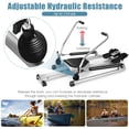 thumbnail image 3 of Costway SP37196 Hydraulic Rowing Machine, Black, 220 lbs, 3 of 9