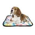 thumbnail image 2 of PKQWTM Funny Number Pet Dog Cat Bed Pee Pads Mat Cushion Potty Dogsblankets Crate Bed Kennel 20x24 inch, 2 of 3