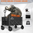 thumbnail image 2 of Carrito Utilitario Plegable AMNOW 146x45x96 cm Capacidad 72 kg, 2 of 8