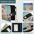 thumbnail image 5 of Small Wallet For Women Bifold Leather Pocket Coin Credit Card Holder With RFID Blocking Capybara, 5 of 6