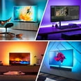 thumbnail image 2 of LED Strip Lights, 30 LED 3.3ft TV Backlight Strip USB Powered 19 Modes 20 Color Changing Bias Lighting for TV Desktop PC, LED Strip Lights for Tik Tok, Halloween Decorations, 2 of 8