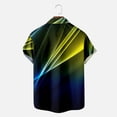 thumbnail image 4 of LYXSSBYX Mens Shirts Short Sleeve Button down Men Casual Fashion Turn-down Collar Hawaiian Printing Short Sleeve Have Pockets Cardigan Button Shirt Tops Blouse, 4 of 5
