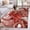 Red, variant on Rectangle Area Rugs 2 x 3 Ft, Ocean Red Octopus Non-Slip Residential Carpet, Nautical Castle Coastal Lighthouse Indoor Crawling Mats Runner Rugs for Living Room/Dining Room/Bedroom