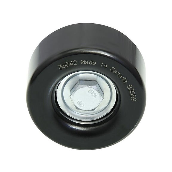 Smooth Pulley Accessory Belt Idler Pulley - Compatible with 2008 - 2013 INFINITI G37 3.7L V6 GAS 2009 2010 2011 2012