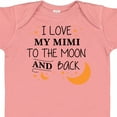 thumbnail image 4 of Inktastic I Love My Mimi to the Moon and Back Boys or Girls Baby Bodysuit, 4 of 5