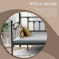 thumbnail image 7 of Alazyhome Twin Daybed Frame Metal Sofa Platform Bed Frame, Black, 7 of 7