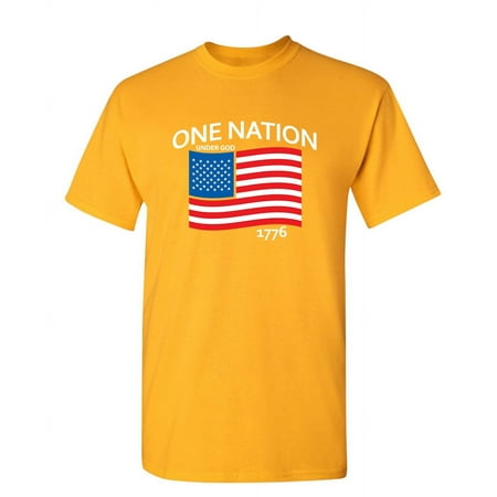 One Nation Under God Graphic Tees Sarcastic Mens Apparel Gift For Any Occasion Humor Novelty Funny T Shirt One Nation Under God Graphic Tees Sarcastic Mens Apparel Gift For Any Occasion Humor Novelty Funny T Shirt