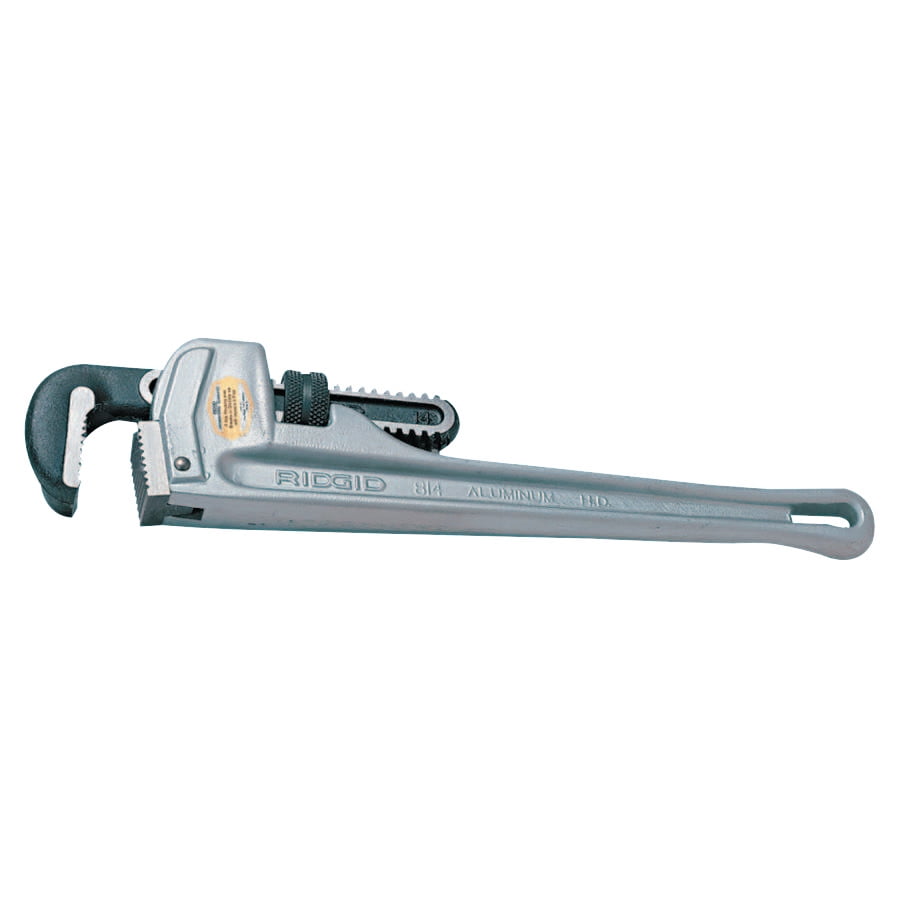 Ridgid RIDGID Aluminum Straight Pipe Wrench, 14" Long, 2" Jaw Capacity by Ridge Tool Company