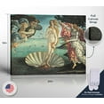 thumbnail image 2 of The Birth of Venus by Botticelli, Famous Paintings Wall Art, Famous Art Prints, Bachelor Pad Decor Men, Botticelli Wall Art, Ready To Hang for Living Room Home Wall Décor 16x20, 2 of 7