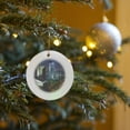 thumbnail image 7 of 3drose, Uae, Dubai, Deira, Baniyas Road, City Skyline-as44 Wbi0343 - Walter Bibikow, Circle Porcelain Ornament, 7 of 7