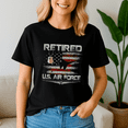 thumbnail image 2 of Veterans Day TShirt, Proud US Army Veteran Tee, Patriotic Military Gift, USA Flag Veteran, Proud Veteran Shirt, Air Force Veteran, Father Day Shirts, 2 of 5