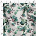 thumbnail image 2 of Soimoi Florals Printed, Poly Canvas Fabric, Decor Sewing Fabric by The Yard 56 Inch Wide,Decorative Fabric for Curtains Tote Bags, Off White, 2 of 6