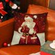 thumbnail image 3 of Farfi fundas para almohadas navideñas, funda de almohada de Papá Noel, fundas de cojines de muñeco de nieve, decoración navideña para el hogar, sofá, 3 of 5