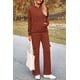 thumbnail image 3 of Conjunto de Sudadera para Mujer PRETTYGARDEN Hoodie y Pantalones Cargo S, 3 of 8