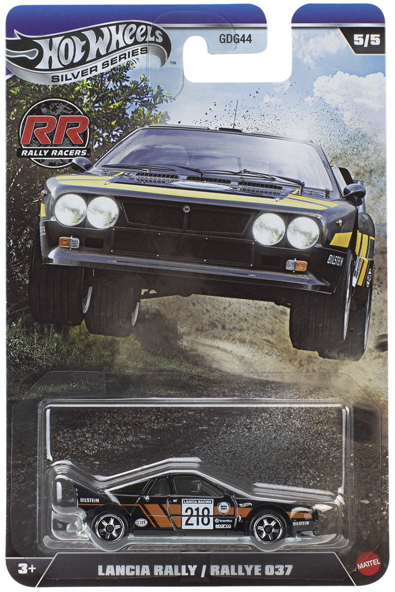 Hot Wheels Silver Series 2026 Rally Racers Complete Set 5 Pack
