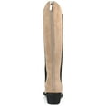 thumbnail image 3 of Journee Womens Celesst Stacked Heel Knee High Boots, 3 of 9